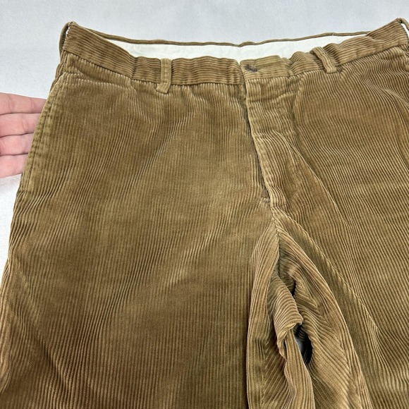 Brooks Brothers Hudson Pants Men's 36x30 Brown Corduroy Classic Fit‎ Casual - Picture 3 of 12